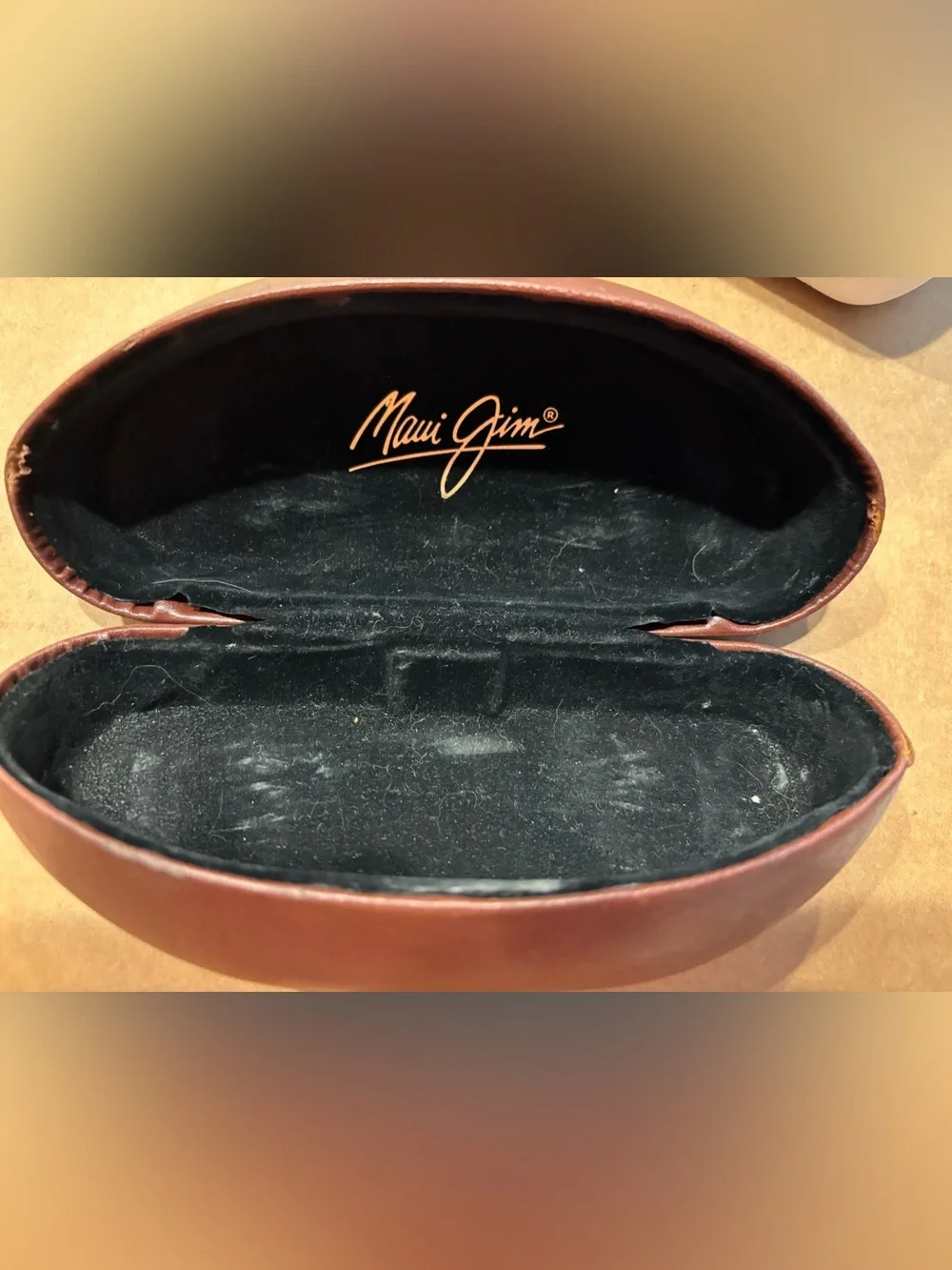Maui Jim Black and Brown Men's Sunglasses